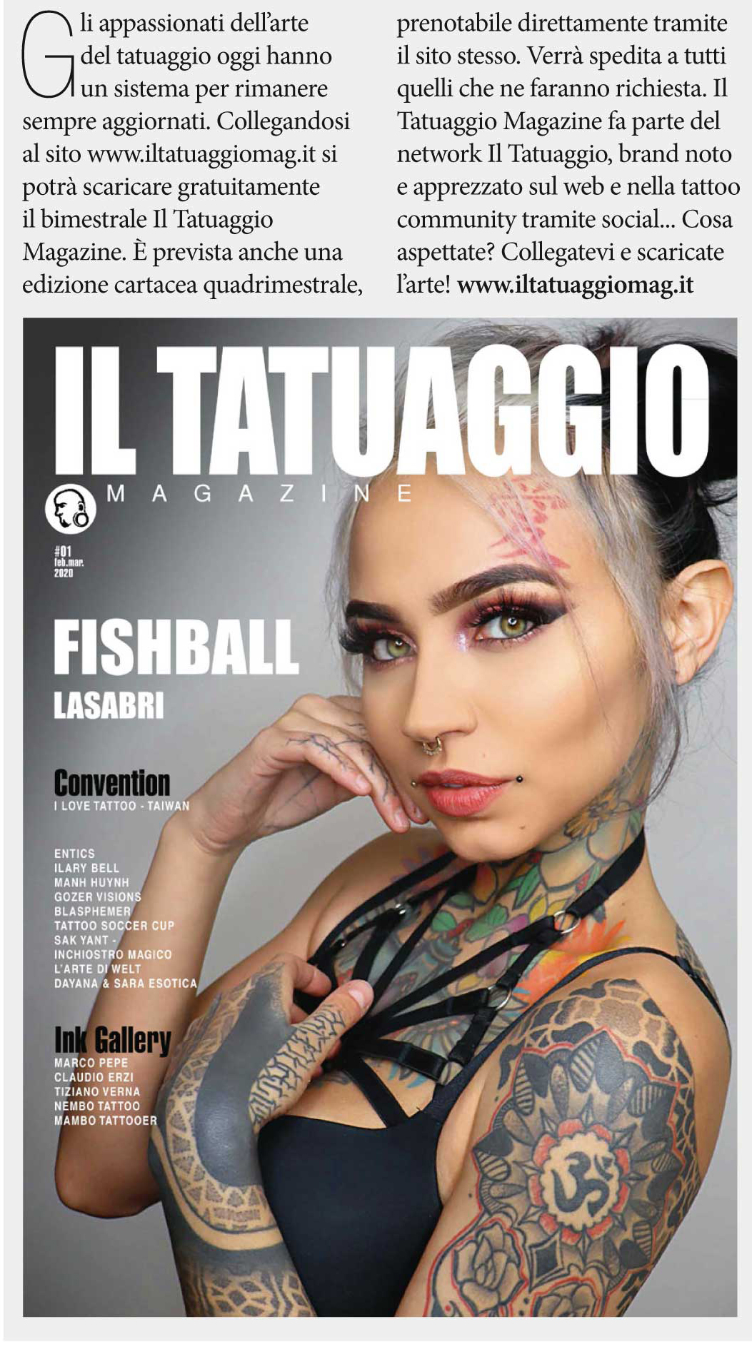 articolo Lowride Tatuaggio Magazine