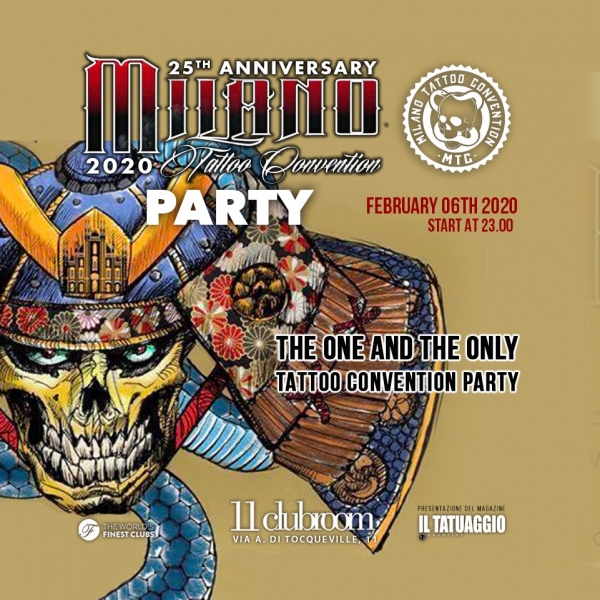 Un party per i 25 anni di Milano Tattoo Convention