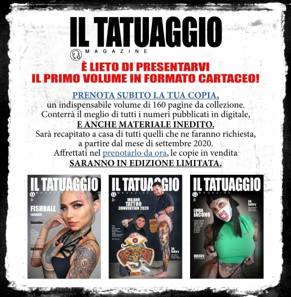 Partono le prenotazioni per Il Tatuaggio Magazine Vol.01