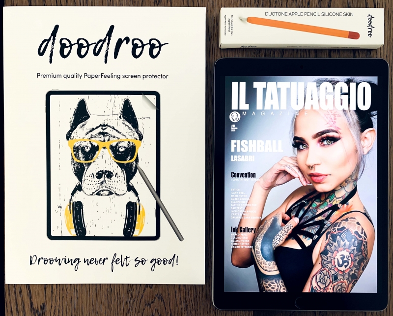 Dooodroo: la pellicola che trasforma iPad in un vero foglio di carta - IL  TATUAGGIO Magazine